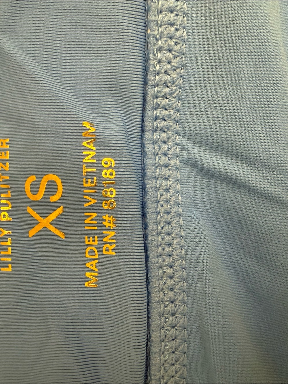 Lilly Pulitzer Blue Pineapple Luxletic Romana High Rise Skort - Picture 4 of 4
